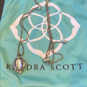 Kendra Scott Kay Pendant Necklace in Silver
